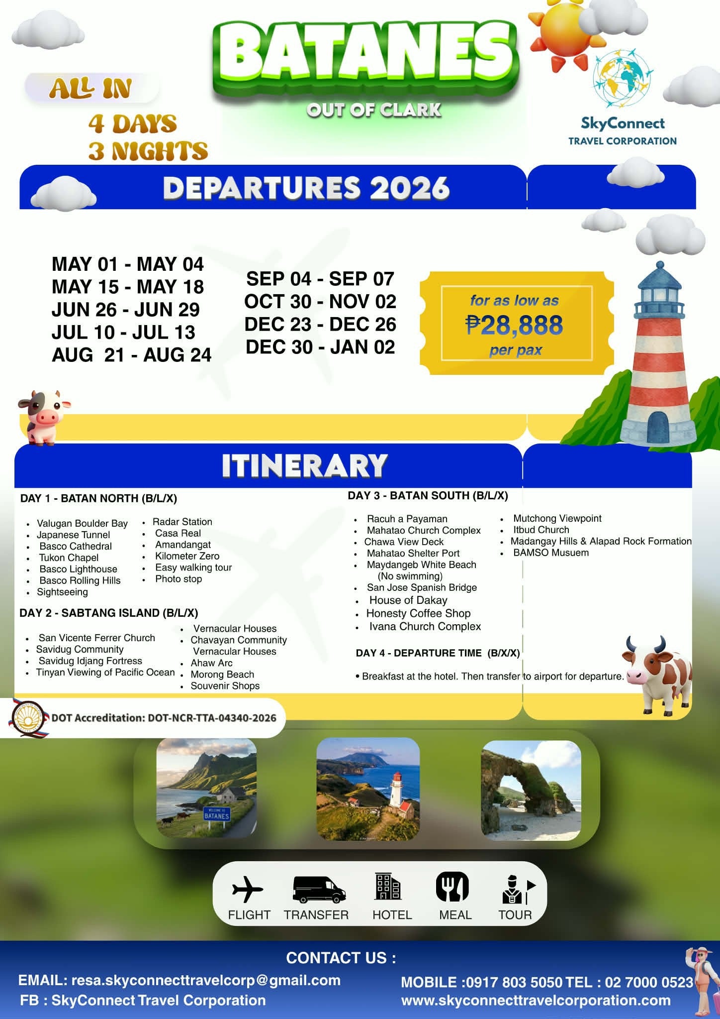 2026 All-in Batanes Package (Out Clark)
