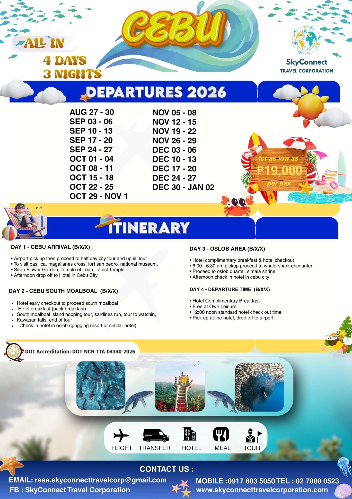 2026 All-in Cebu Package