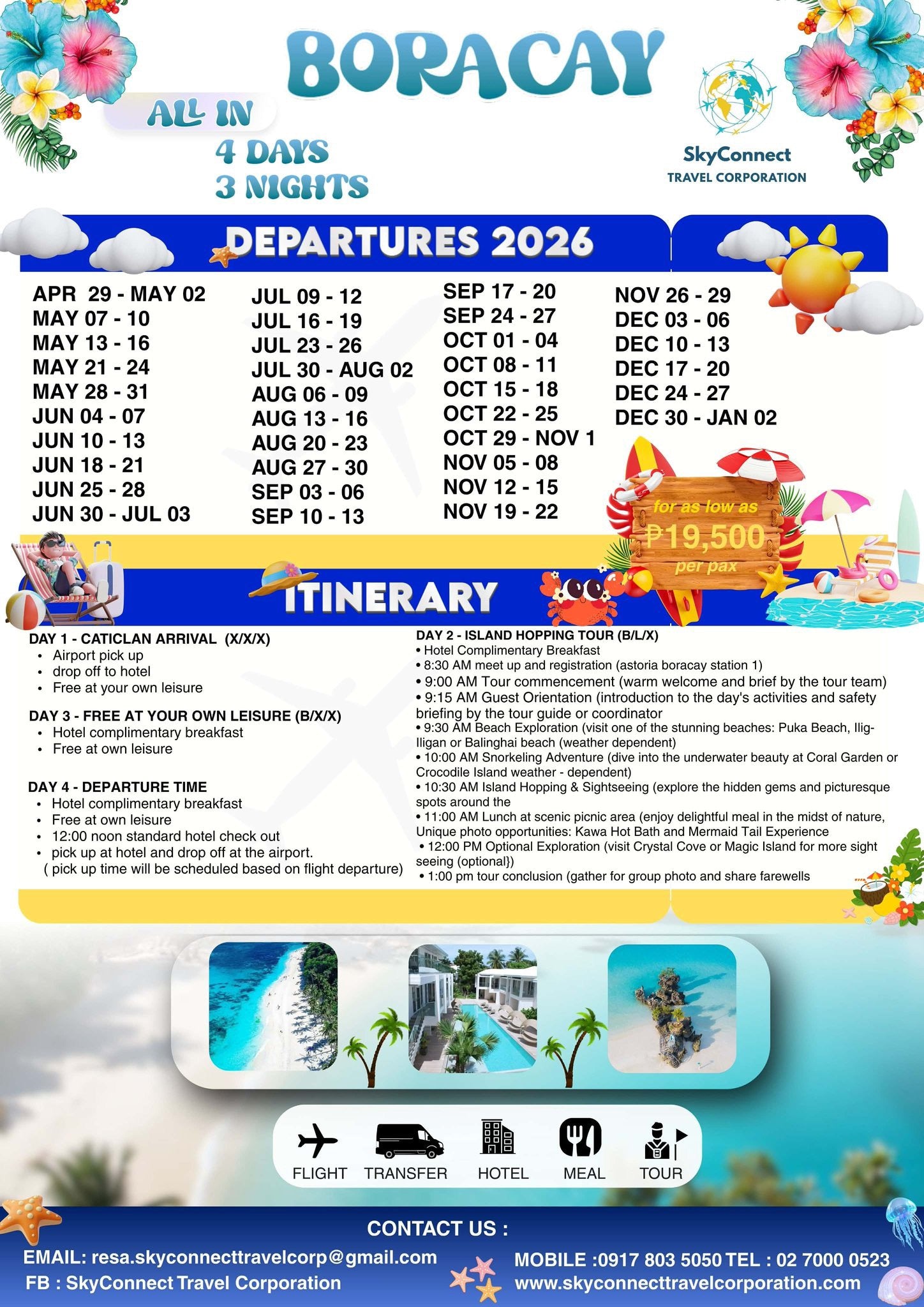2026 All-in Boracay Package