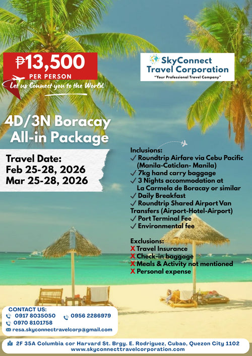 2026 All-in Boracay Package